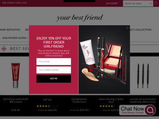 ybfbeauty.com screenshot