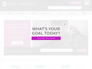 yogadownload.com screenshot