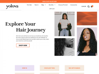 yolovahair.com screenshot