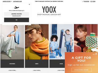 yoox.com screenshot