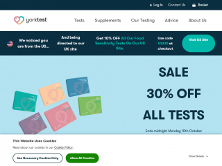 yorktest.com screenshot