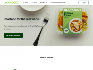 youfoodz.com screenshot