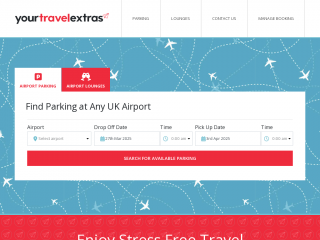 yourtravelextras.com screenshot