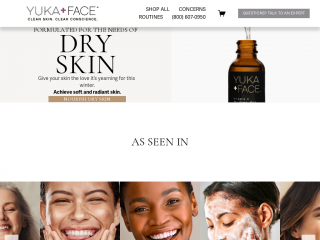 yukaface.com screenshot
