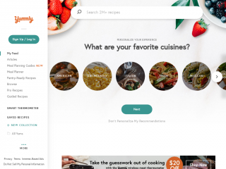 yummly.com screenshot