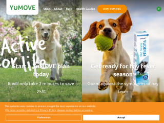 yumove.co.uk screenshot