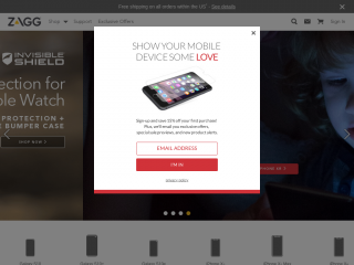 zagg.com screenshot