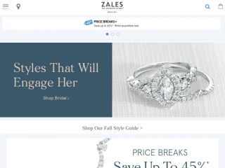 zales.com screenshot