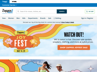 zappos.com screenshot