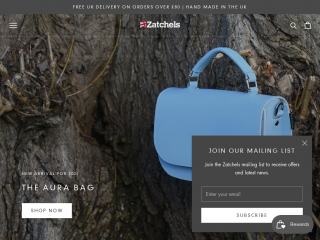 zatchels.com screenshot