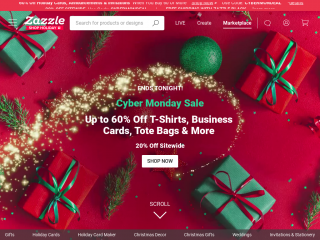 zazzle.com screenshot