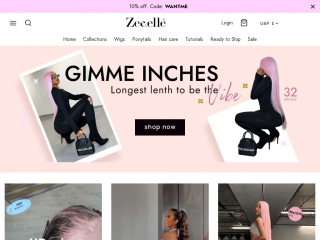 zeeelle.com screenshot