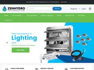 zenhydro.com screenshot