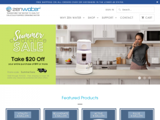 zenwateronline.com screenshot