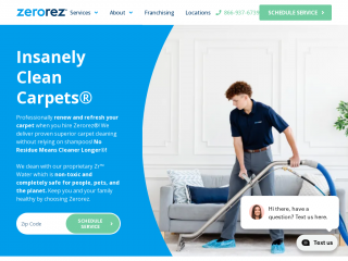 zerorez.com screenshot