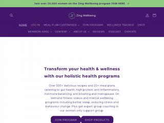 zingwellbeing.com screenshot