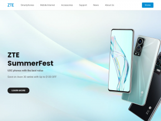 ztedevices.com screenshot