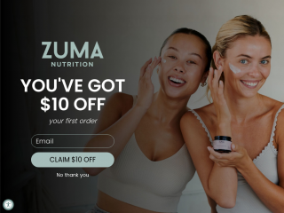 zumanutrition.com screenshot